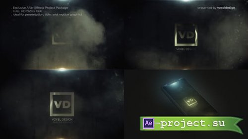 Videohive - Steam Smoke Logo Revealer - 32337558 - Project for After Effects