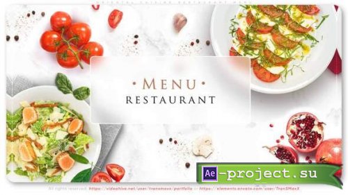 Videohive - Oriental Cuisine Restaurant Menu -  32397566- Project for After Effects