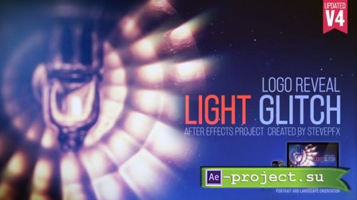Videohive - Light Glitch Logo V4 - 7868077 - Project for After Effects