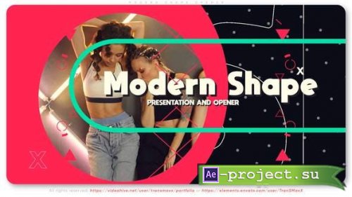 Videohive - Modern Shape Opener - 32849252 - Project for After Effects