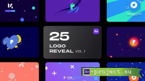 Videohive - 25 Logo Reveal Bundle - 32854483 - Project for After Effects