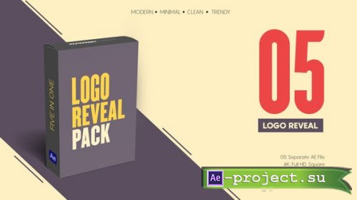 Videohive - Minimal Logo Reveal Pack - 32861753 - Project for After Effects