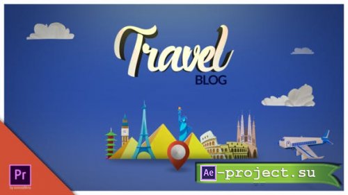 Videohive - Travel Vlog For Premiere - 32812956 - Premiere Pro Templates