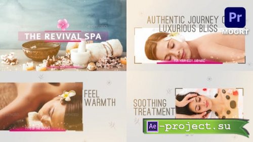 Videohive - Luxury Spa Showcase MOGRT - 32751174 - Project for After Effects & Premiere Pro