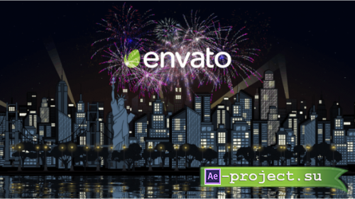Videohive - Fouth of July Logo Reveal - 32826503 - Project for After Effects