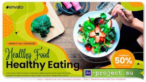 Videohive - Health Food | Restaurant Promotional - 32849694 - Project for After Effects