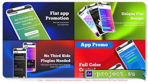 Videohive - Colorful Mobile App Promotion V06 - 32858873 - Project for After Effects