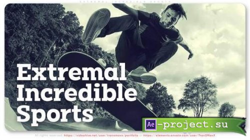 Videohive - Check Me Out | Extreme Sport Intro - 32807350 - Project for After Effects