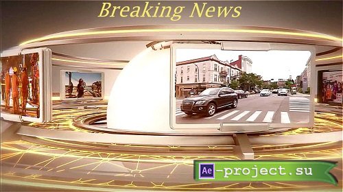 Breaking News 3D Opener 930713 - DaVinci Resolve Templates