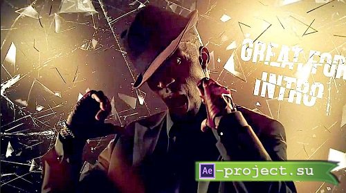 Breaking Glass Intro 09 - Project for After Effects