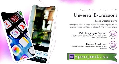 Colorful App Presentation 792433 - Project for After Effects