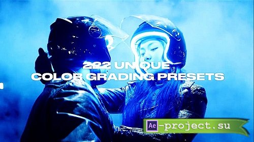 Colorify 222 LUTs - Premiere Pro Presets