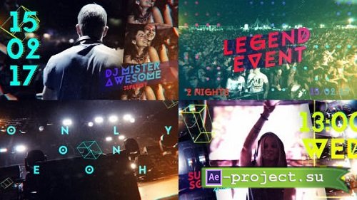 Videohive - Dubstep Legend Event 19269156 - Project for After Effects