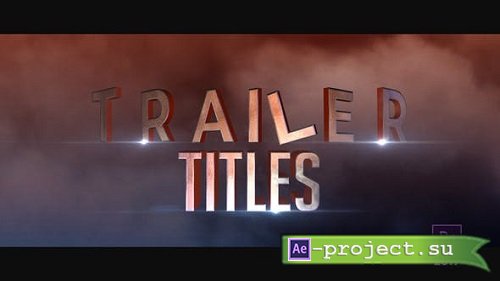 Videohive - 3D Trailer Titles - 31696641 - Premiere Pro Templates