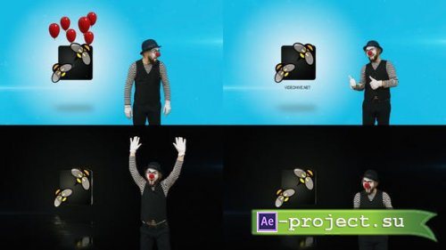 Videohive - Clown Logo - 23611639 - Project for After Effects