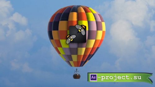 Videohive - Air Balloon Logo - 26719477 - Project for After Effects