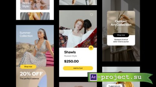 Videohive - Online Shop Instagram Stories - 32928521 - Project for After Effects