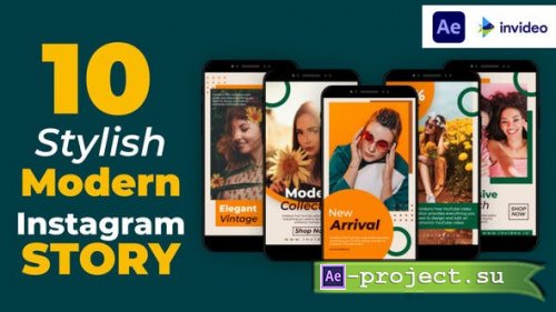 Videohive - Stylish Modern Instagram Story - 32928666 - Project for After Effects