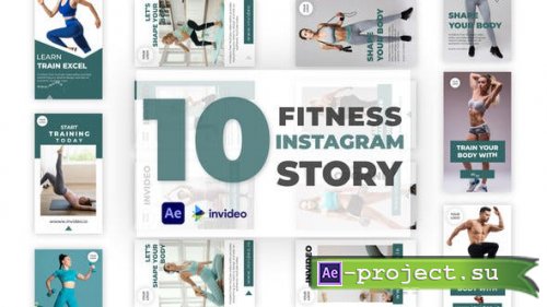 Videohive - Fitness Instagram Story Pack - 32928826 - Project for After Effects