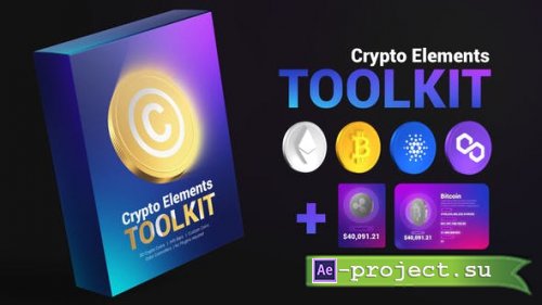 Videohive - Crypto Elements Toolkit - 32719240 - Project for After Effects