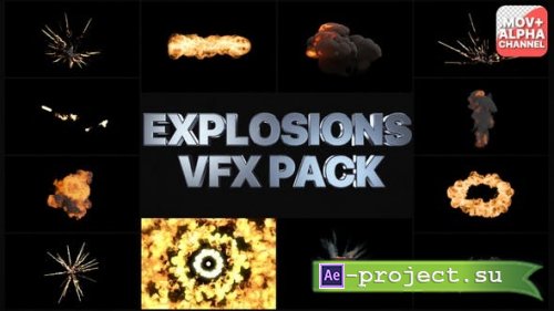 Videohive - VFX Explosions Pack | Motion Graphics - 32901514 - Project for After Effects