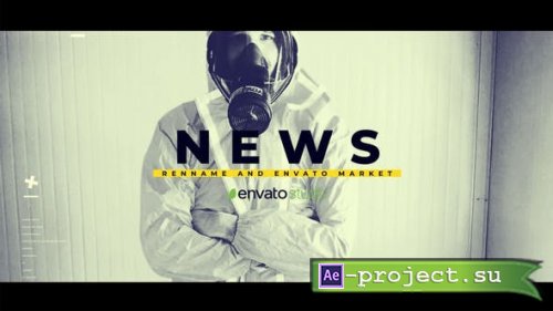 Videohive - Minimal News Intro - 32014273 - Project for After Effects