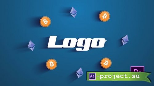 Videohive - Bitcoin Crypto Logo - 32892139 - Premiere Pro Templates