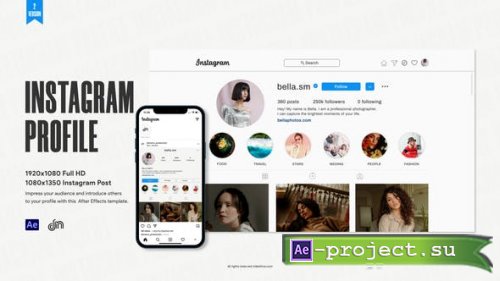 Videohive - Instagram Profile - 32471018 - Project for After Effects