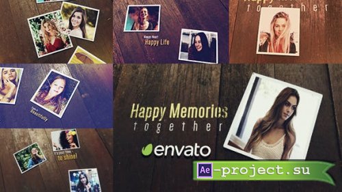Videohive - Happy Moments Photo Gallery On Woods - 19571461 - Project for After Effects
