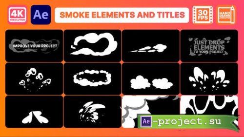Videohive - Smoke Pack And Titles | After Effects - 32736744 - Project & Script for After Effects
