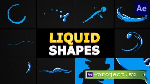 Videohive - Liquid Shapes | After Effects - 32853338 - Project & Script for After Effects