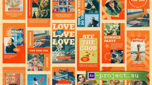 Videohive - Retro Instagram Stories - 32892578 - Project for After Effects