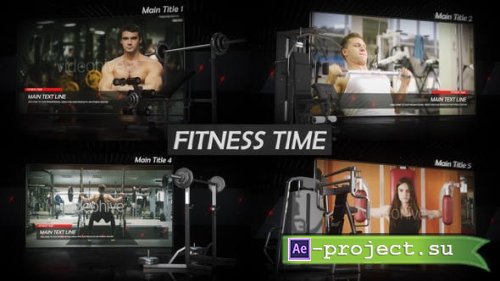 Videohive - Fitness Time - 23368228 - Project for After Effects