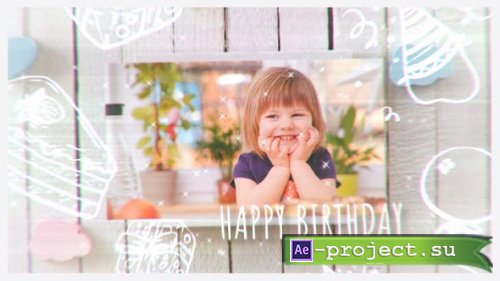 Videohive - Happy Birthday Kids Photos - 32959609 - Project for After Effects