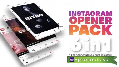 Videohive - Instagram Opener Pack - 31849446 - Project for After Effects
