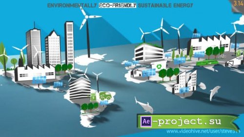 Videohive - Environmentally Eco-friendly & Sustainable Energy - 8785082 - Project for After Effects