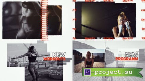 Videohive - Fitness Vlog Promo - 26054608 - Project for After Effects