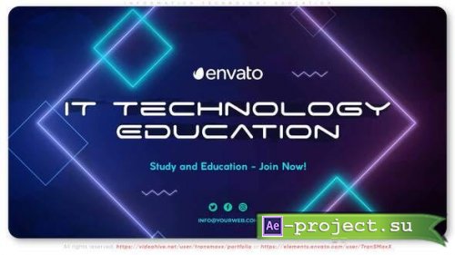 Videohive - Information Technology Education - 33002045 - Project for After Effects
