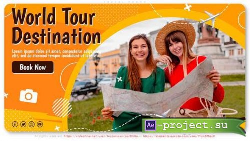 Videohive - Travel Promo - 33002024 - Project for After Effects