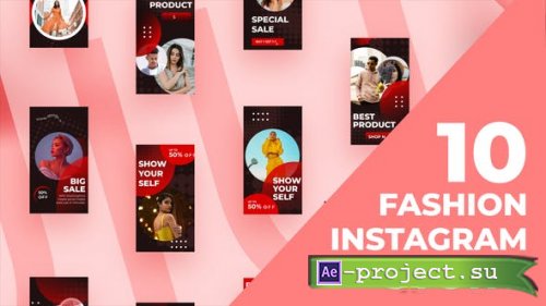 Videohive - Fashion Instagram Story After Effect Template Pack - 33026380 - Project for After Effects