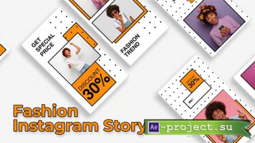 Videohive - Fashion Instagram Story After Effect Template - 33040765 - Project for After Effects