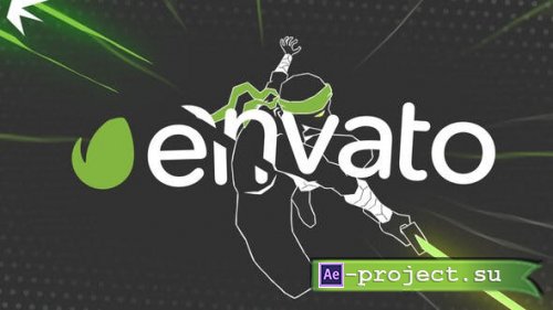 Videohive - Ninja Gaming Logo - 32958876 - Project for After Effects