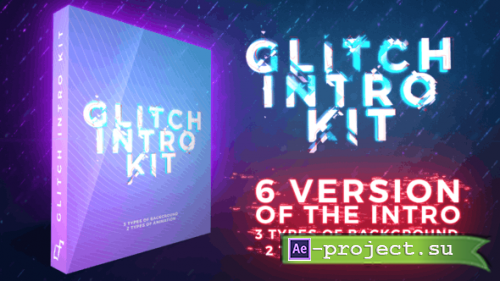 Videohive - Glitch Intro Kit - 21744455 - Project for After Effects
