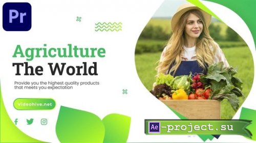 Videohive - Agriculture Farming Business Promo - 32734499 - Project for After Effects & Premiere Pro