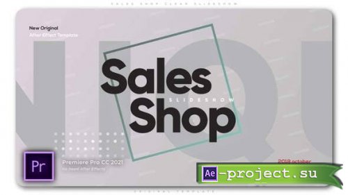 Videohive - Sales Shop Clean Slideshow - 33028682 - Project for After Effects & Premiere Pro