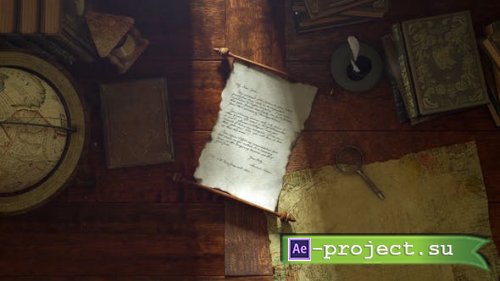 Videohive - Scroll Parchment Intro - 33070591 - Project for After Effects