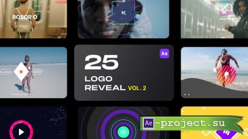 Videohive - 25 Logo Reveal Bundle - Vol 2 - 32880519 - Project for After Effects