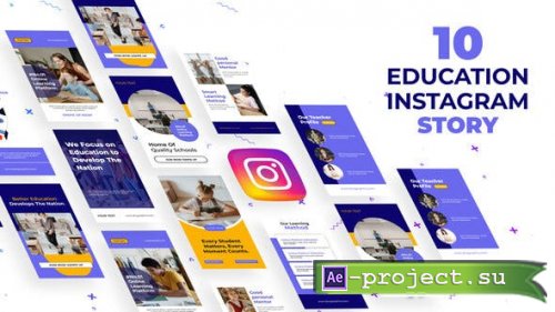 Videohive - Education Instagram Stories - 33051687 - Project for After Effects