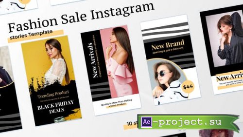 Videohive - Fashion Sale Instagram stories Template - 33073825 - Project for After Effects
