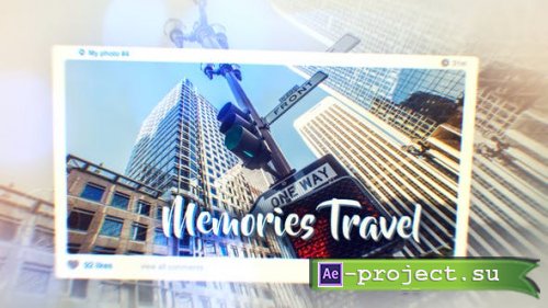 Videohive - Memories Travel Promo - 25254910 - Project for After Effects